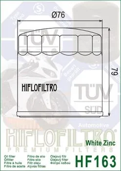 Ölfilter HIFLOFILTRO HF163 für BMW