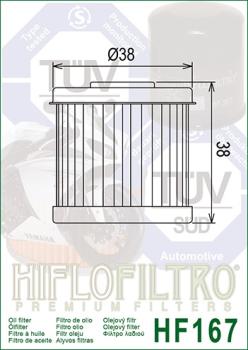 Ölfilter HIFLOFILTRO HF167