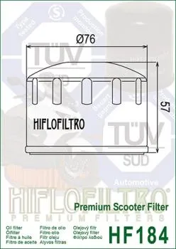 Ölfilter HIFLOFILTRO HF184