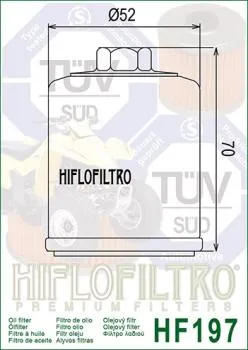 Ölfilter HIFLOFILTRO HF197