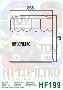 Ölfilter HIFLOFILTRO HF199