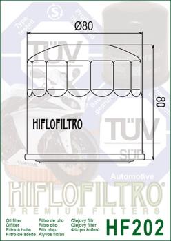 Ölfilter HIFLOFILTRO HF202