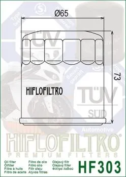 Ölfilter HIFLOFILTRO HF303C Chrom