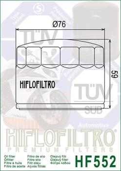 Ölfilter HIFLOFILTRO HF552