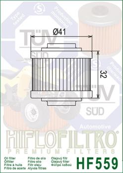 Ölfilter HIFLOFILTRO HF559