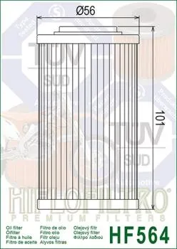 Ölfilter HIFLOFILTRO HF564