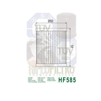 Ölfilter HIFLOFILTRO HF585