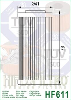 Ölfilter HIFLOFILTRO HF611