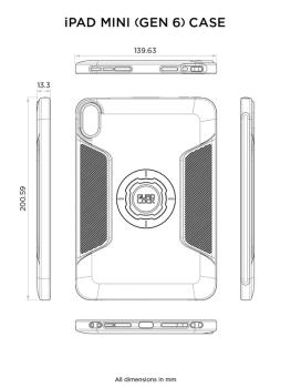 Tablet Hülle QUAD LOCK - iPad Mini (6. Generation)