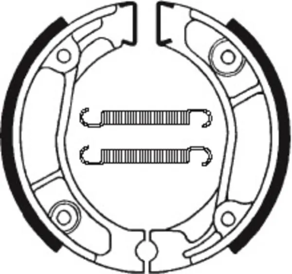 Bremsbacken TECNIUM BA013 Organisch