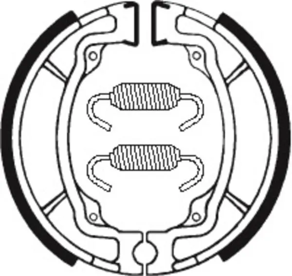 Bremsbacken TECNIUM BA015 Organisch