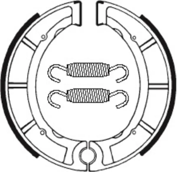 Bremsbacken TECNIUM BA035 Organisch