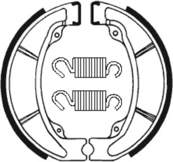 Bremsbacken TECNIUM BA047 Organisch