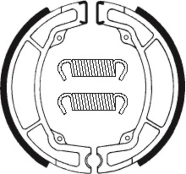 Bremsbacken TECNIUM BA049 Organisch