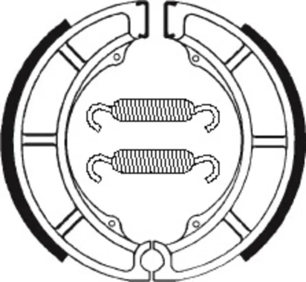 Bremsbacken TECNIUM BA052 Organisch