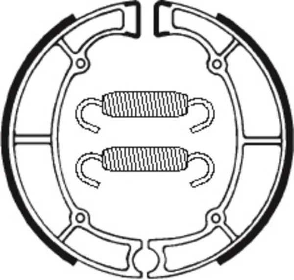 Bremsbacken TECNIUM BA060 Organisch