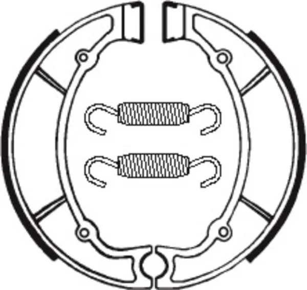 Bremsbacken TECNIUM BA063 Organisch