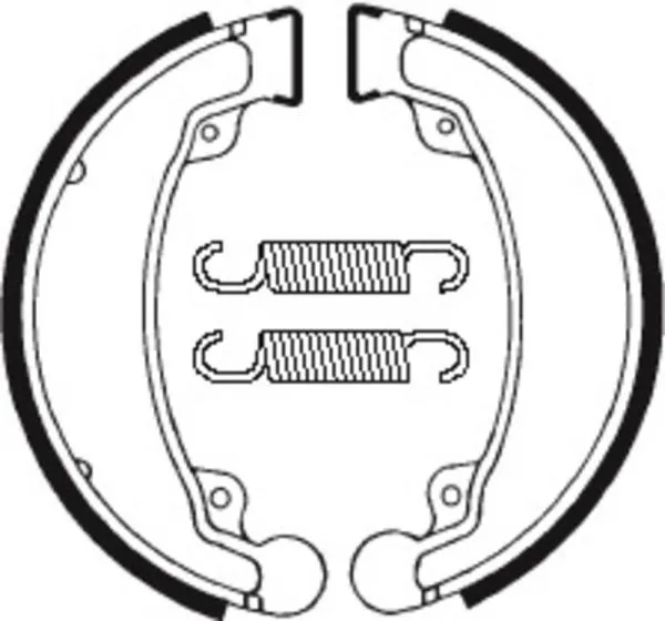 Bremsbacken TECNIUM BA069 Organisch