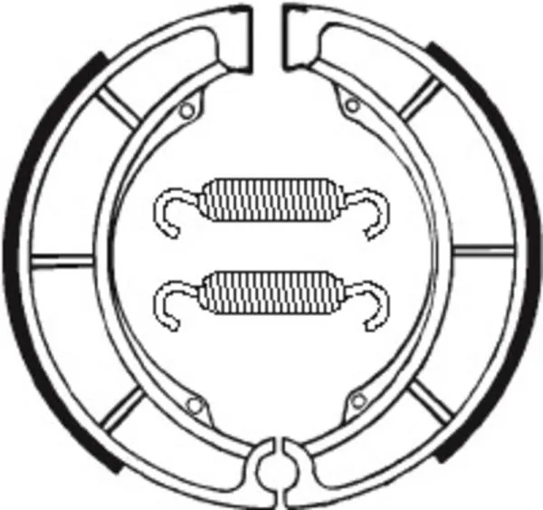 Bremsbacken TECNIUM BA098 Organisch