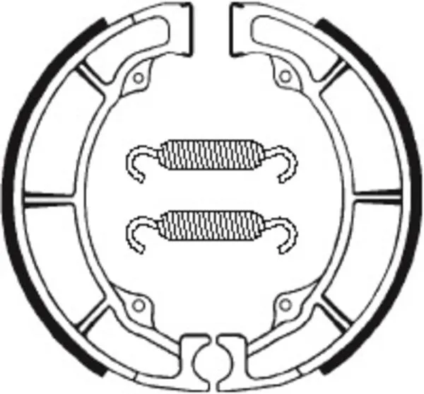 Bremsbacken TECNIUM BA110 Organisch