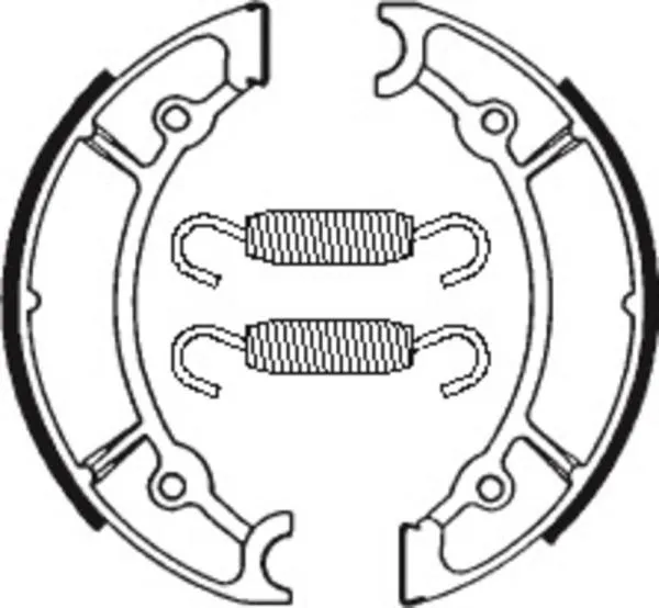 Bremsbacken TECNIUM BA113 Organisch