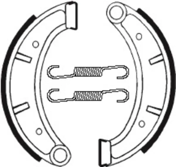 Bremsbacken TECNIUM BA118 Organisch