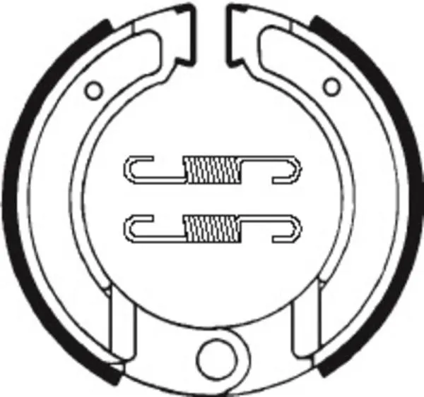 Bremsbacken TECNIUM BA120 Organisch