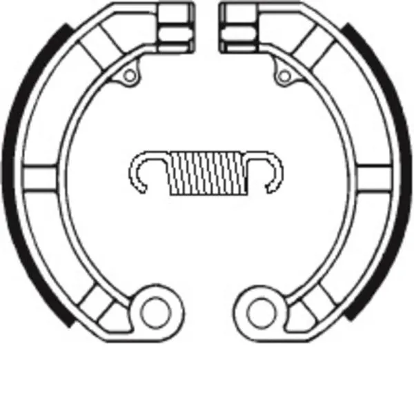 Bremsbacken TECNIUM BA146 Organisch