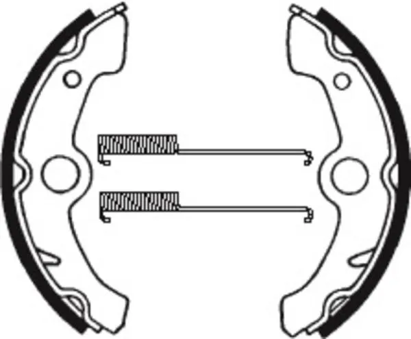 Bremsbacken TECNIUM BA178 Organisch