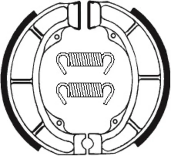 Bremsbacken TECNIUM BA181 Organisch