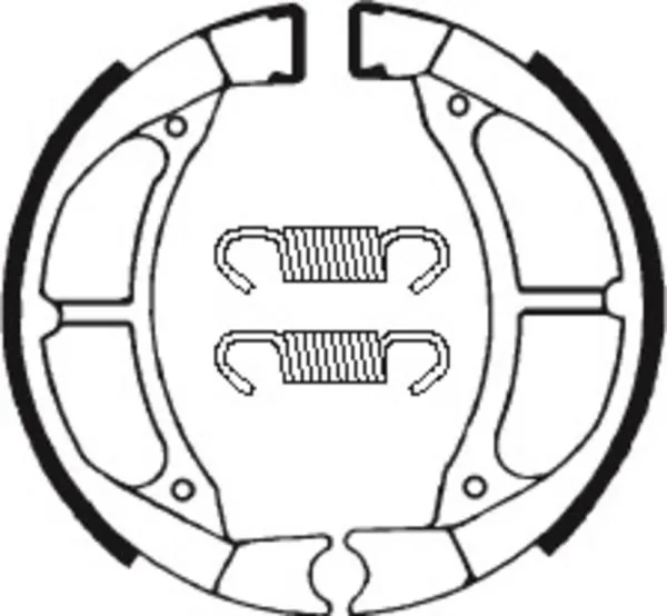 Bremsbacken TECNIUM BA182 Organisch