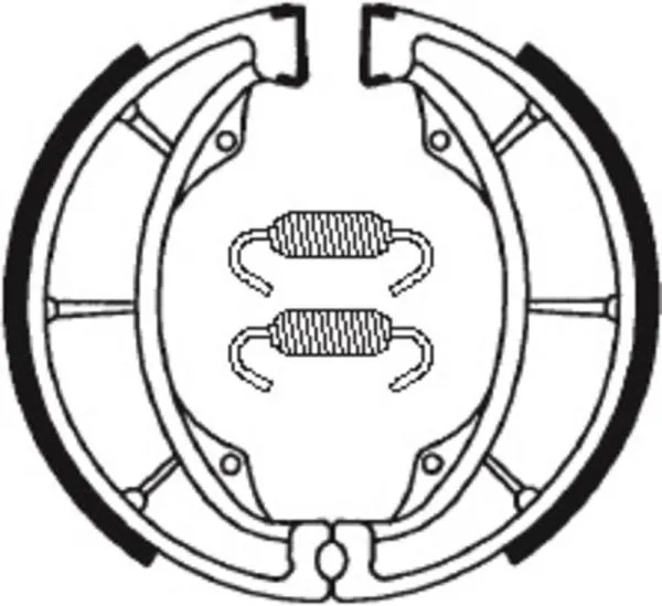 Bremsbacken TECNIUM BA183 Organisch