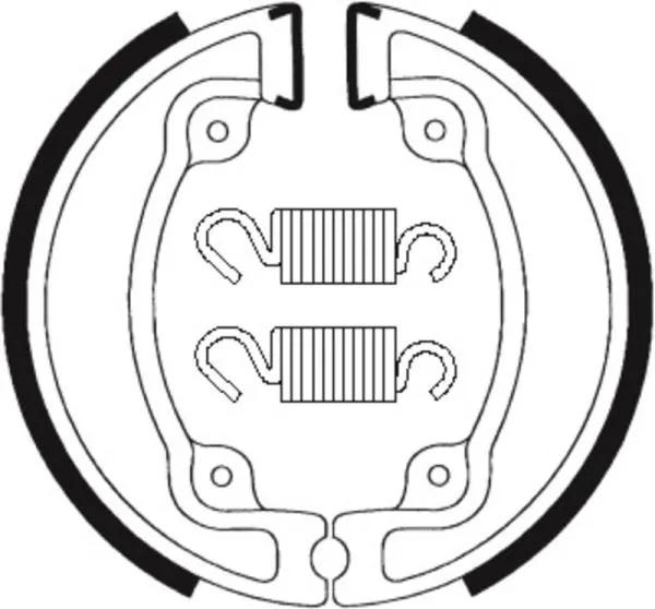 Bremsbacken TECNIUM BA203 Organisch