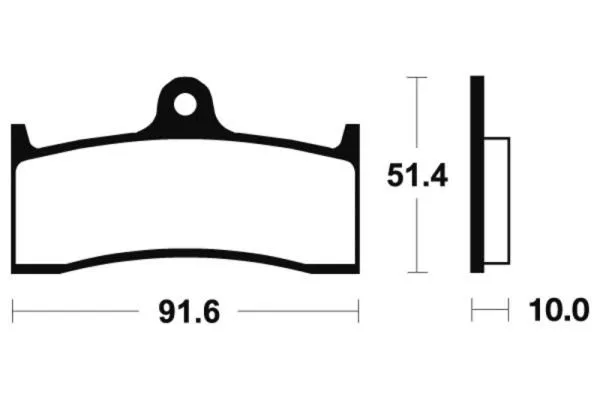 Bremsbeläge TECNIUM MA229 Organisch