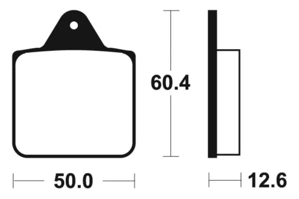 Bremsbeläge TECNIUM MO256 Sintermetall