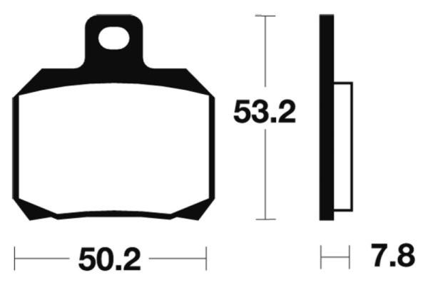 Bremsbeläge TECNIUM MR230 Sintermetall