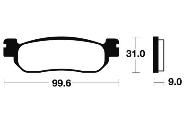 Bremsbeläge TECNIUM MSS228 Sintermetall