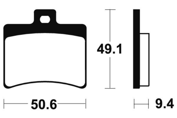 Bremsbeläge TECNIUM MSS247 Sintermetall