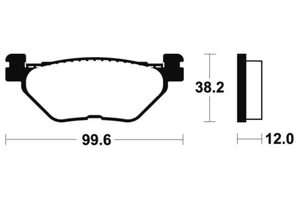 Bremsbeläge TECNIUM MSS268 Sintermetall