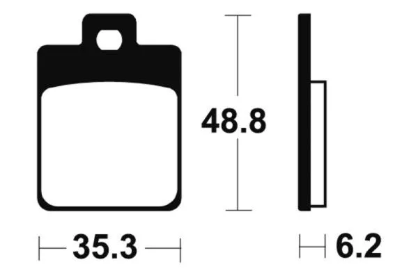 Bremsbeläge TECNIUM MSS368 Sintermetall