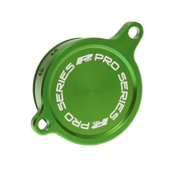 Ölfilterdeckel RFX Pro Grün für Kawasaki KXF 450