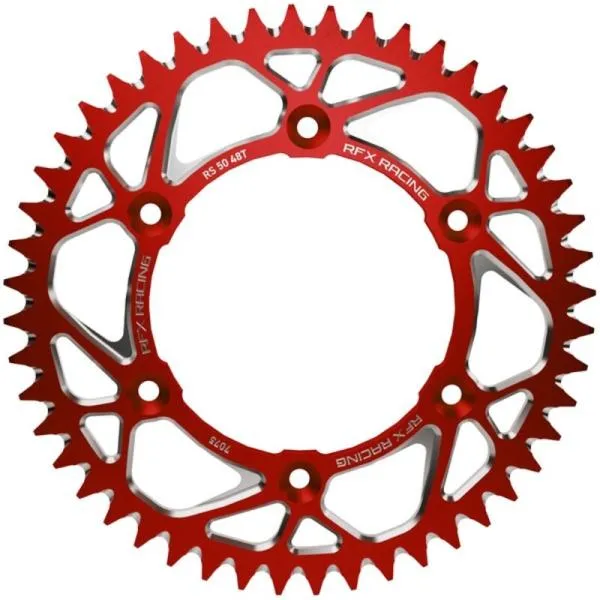 Kettenrad RFX Pro Elite Alu Rot (420) 47 Zähne