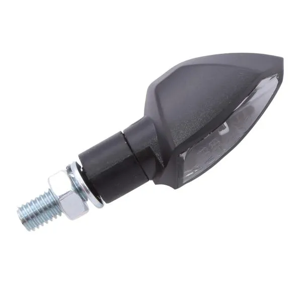 LED Blinker SHIN YO SHIELD-TS, schwarz, E-geprüft