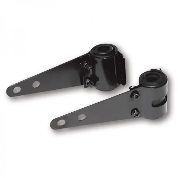 Lampenhalter Set 30 bis 38 mm schwarz