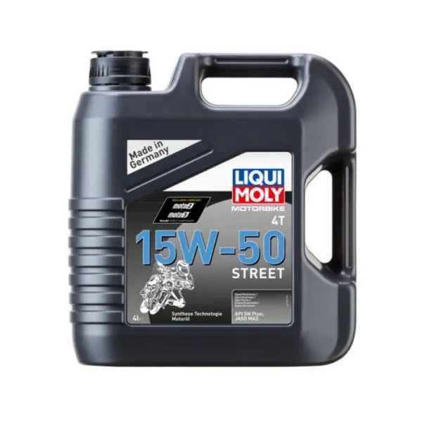 Motoröl LIQUI MOLY 4T 15W-50 Street (4 Liter)