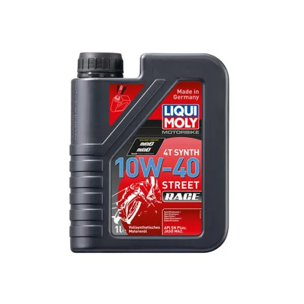 Motoröl LIQUI MOLY 4T Synth 10W-40 Street Race (1 Liter)