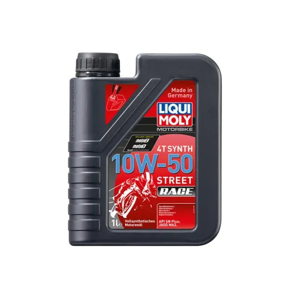 Motoröl LIQUI MOLY 4T Synth 10W-50 Street Race (1 Liter)