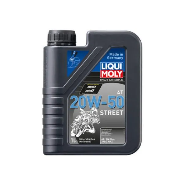 Motoröl LIQUI MOLY 4T 20W-50 Street (1 Liter)