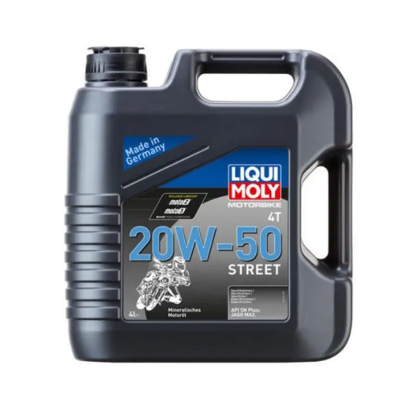 Motoröl LIQUI MOLY 4T 20W-50 Street (4 Liter)