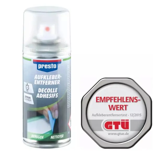 Aufkleber Entferner PRESTO (500 ml)